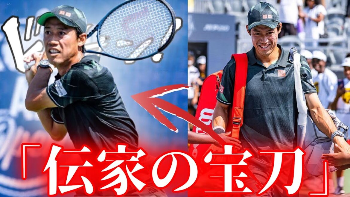 【錦織圭から学ぶ】バックハンドのダウンザラインを極めたい人はこの動画を見て下さい【プレー解説】