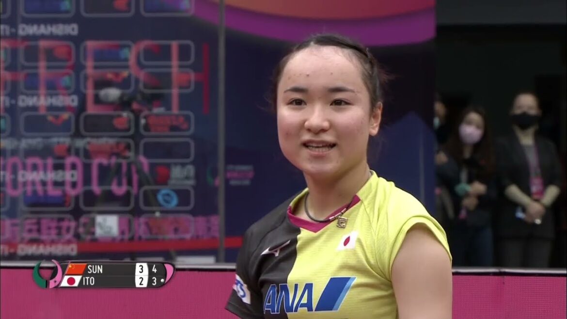 【プレイバック】準決勝 伊藤美誠 vs 孫穎莎|女子ワールドカップ2020