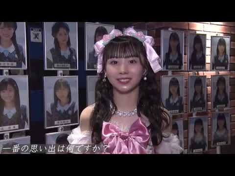 2024年4月7(日)卒業公演を終えた立仙百佳 公演終了後のラストメッセージ・壁写外しの模様を