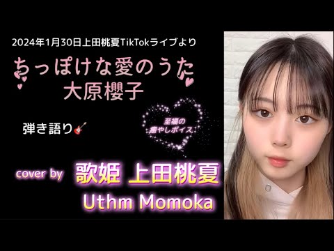 上田桃夏 TikTokライブ より ちっぽけな愛のうた 大原櫻子 弾き語り