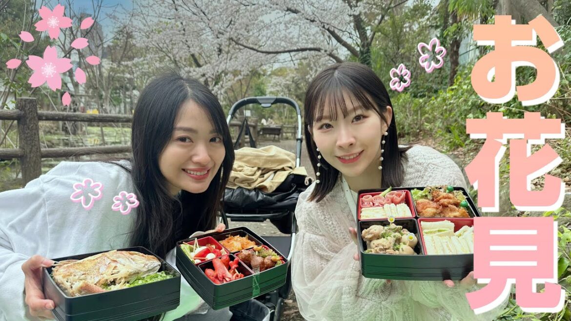 わさみんとお花見🌸これがJapanese HANAMIです!!楽しすぎ!!!