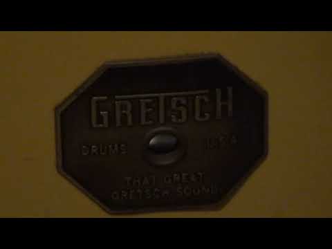 【THAT GREAT GRETSCH SOUND】ジャズ・パフォーマンス用/ビンテージ・グレッチ・ドラムキッド(18″/12″/14″) ご紹介(パートⅠ)