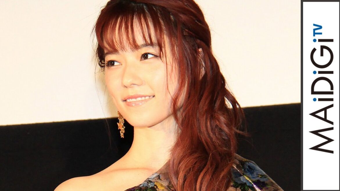 島崎遥香、高熱おして主演映画の初日あいさつに!「気合入っています」映画「劇場霊」初日舞台あいさつ1 #Haruka Shimazaki #Japanese Idol