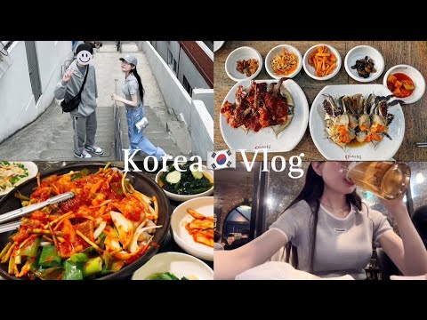 【韓国vlog】益若つばさの息子と友達と行く2泊3日のショッピング&食べまくり大充実旅行🇰🇷✈️