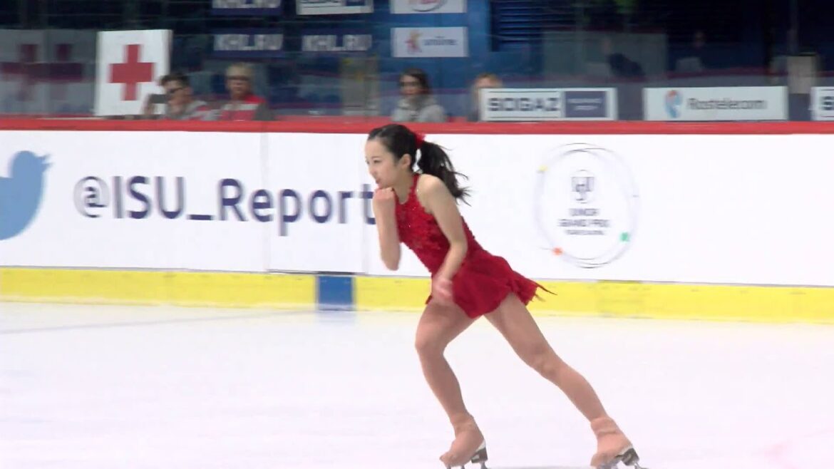 2015 ISU Junior Grand Prix – Zagreb Ladies Free Skate Marin HONDA JPN