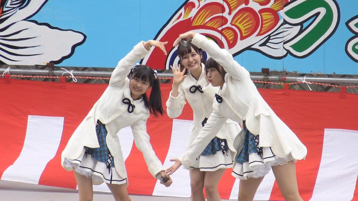 【4K】2016年05月03日 AKB48 Team8 (チーム8) ミニライブ「奥能登 大谷川鯉のぼりフェスティバル」(石川県珠洲市・大谷川河口)