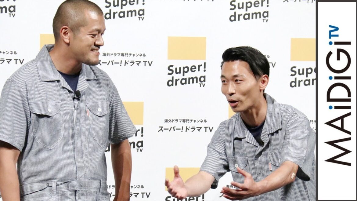 カミナリ、結成1年目で殴り合いのけんか まなぶの顔が「そ」のように 「MACGYVER/マクガイバー シーズン2」PRイベント1
