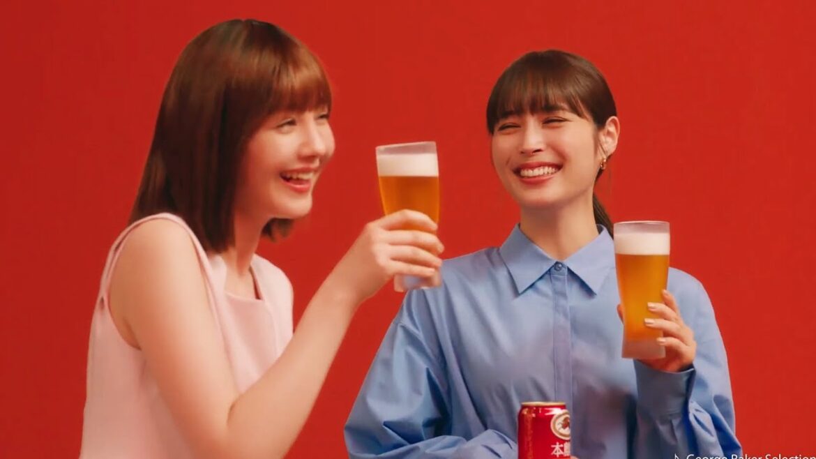 広瀬アリス&トリンドル玲奈、唐揚げ大好きで意気投合!「本麒麟」CM+インタビュー+メイキング
