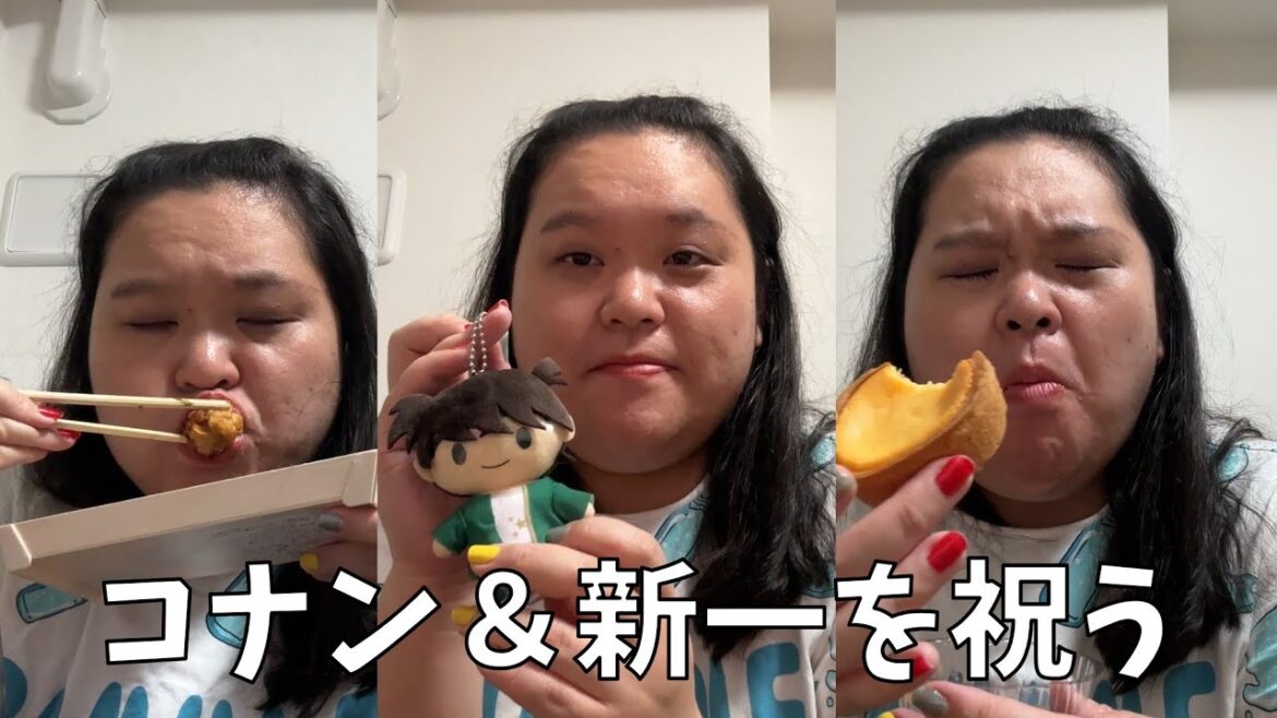 【TARO TOKYO ONIGIRI】5月4日はコナンくん&新一くんの誕生日!最高おにぎり弁当でととのえてから美味しいお菓子でお祝いよ!【柏屋 檸檬(れも)】