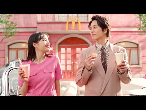 広瀬すず&山下智久が出演、「マクドナルド」新CM(CM マックカフェ McCafe by Barista/広瀬すず 山下智久)