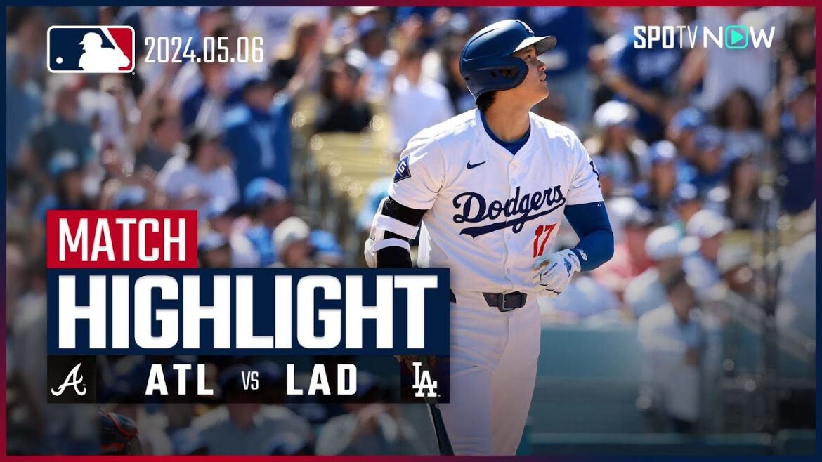 【大谷翔平が今季初マルチHR&4安打のワンマンショー!】ブレーブス vs ドジャース 試合ハイライト MLB2024シーズン 5.6
