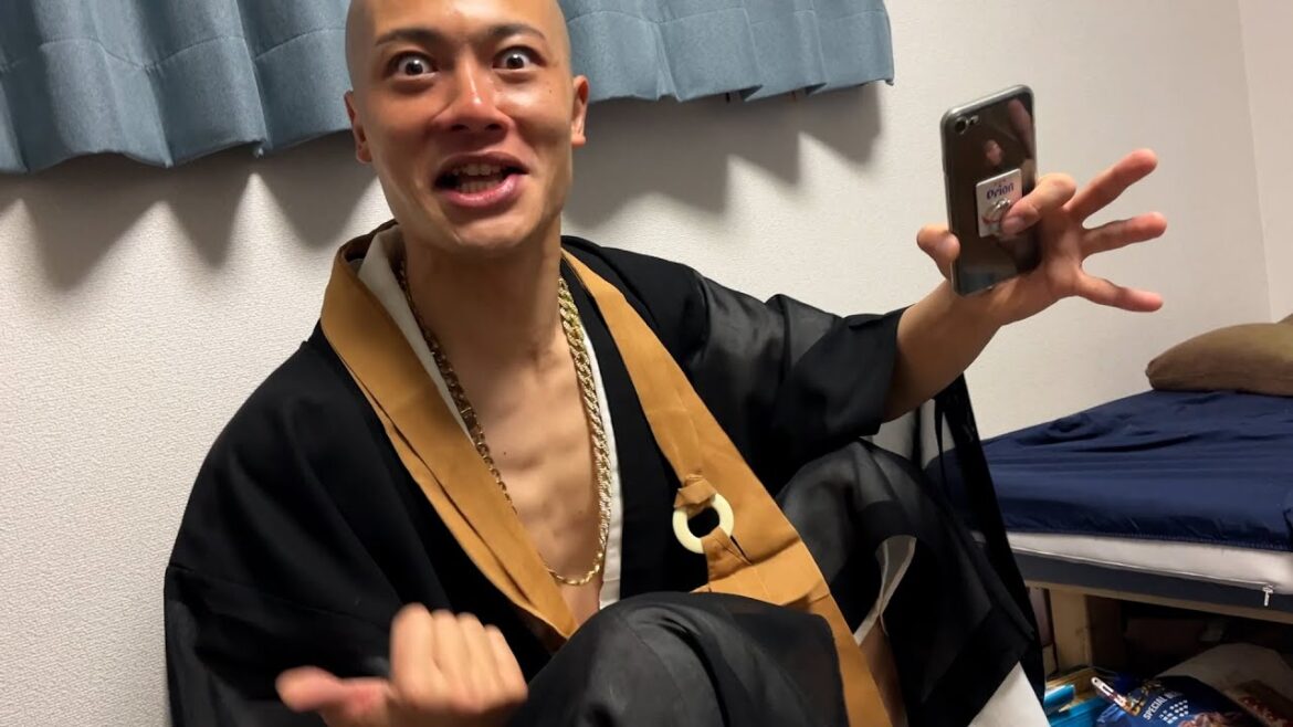 【クマ取り】陽キャ過ぎて目の下のクマ取るお坊さん
