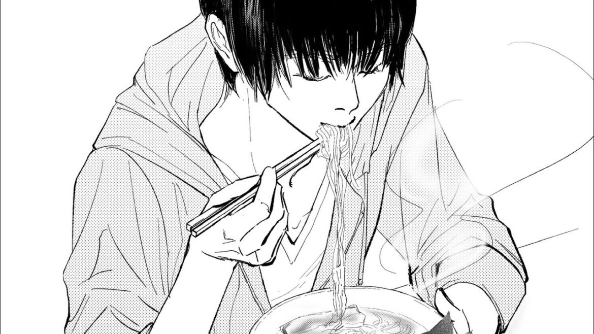 羽生結弦マンガ「とあるラーメン店の夜」Yuzuru Hanyu Manga「The Night of a Certain Ramen Restaurant」お京姉さん。