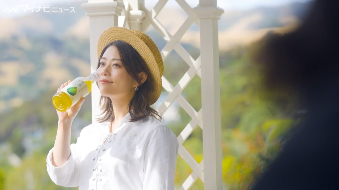 高畑充希、スタッフから絶賛され照れ笑い!ニュージーランドでの撮影にワクワク 『キリン 生茶』新CM&メイキング・インタビュー映像公開