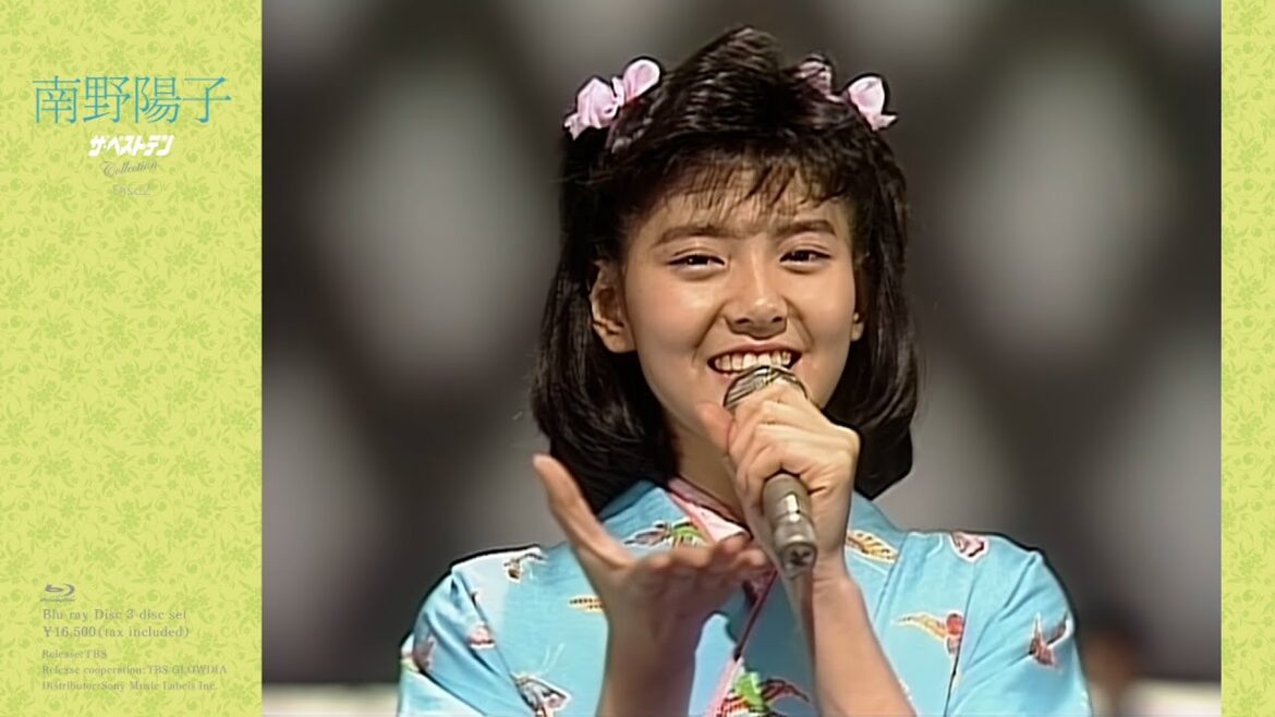 「南野陽子 ザ・ベストテン コレクション」 Blu-ray BOX3枚組 DISC② 2024年6月26日発売!【TBS】