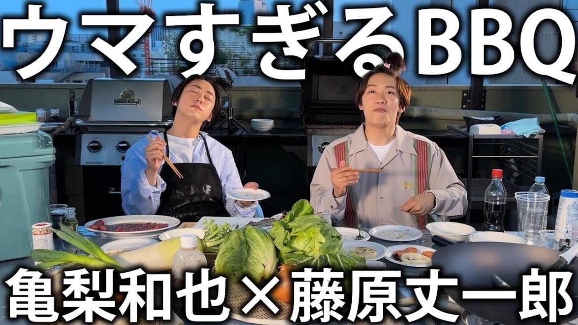 【グローブあり】なにわ男子 藤原丈一郎と東京のど真ん中でBBQをしたら幸せすぎた!