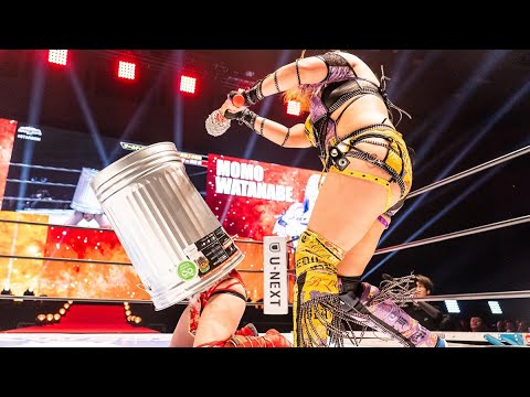 【スターダム】最後はラストウーマンスタンディングマッチ!試合ハイライト!ワールド・オブ・スターダム選手権試合変則3本勝負 舞華 vs 渡辺桃-4.27横浜BUNTAI大会-【STARDOM】