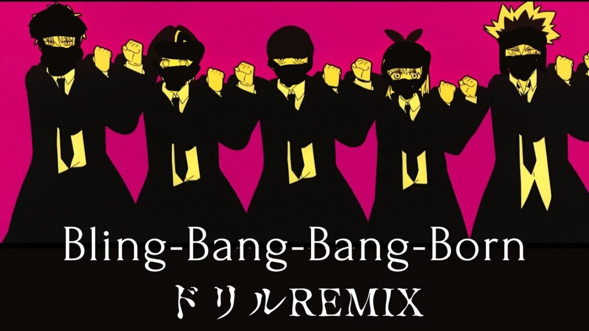 (ドリル)Creepy Nuts「Bling-Bang-Bang-Born」 マッシュル-MASHLE Music Video #BBBBダンス 槇原ドリル dark drill remix