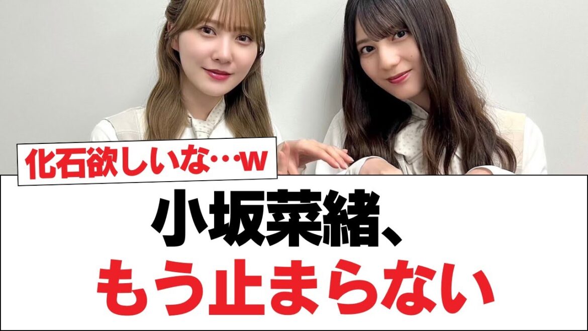 【日向坂46】小坂菜緒、もう止まらない【日向坂・日向坂で会いましょう】