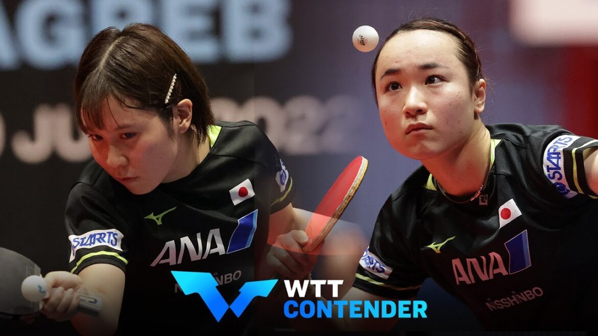 【プレイバック】平野美宇 vs 伊藤美誠|WTTコンテンダーザグレブ2022 女子シングルス決勝