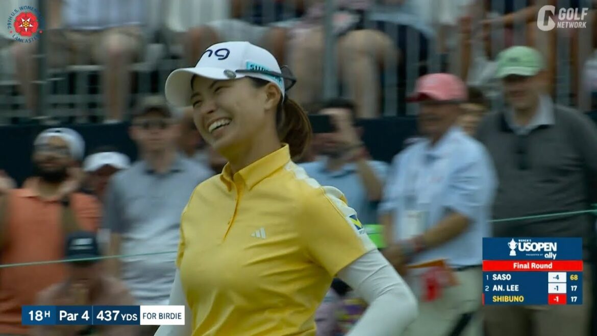 【全米女子24】渋野日向子は堂々2位 最終ホールでは最高のシブコスマイル