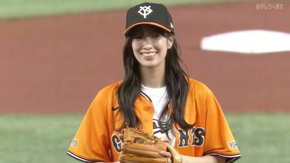 【ファーストピッチ】日向坂46の佐々木久美さん【巨人×オリックス】【セ・パ交流戦】