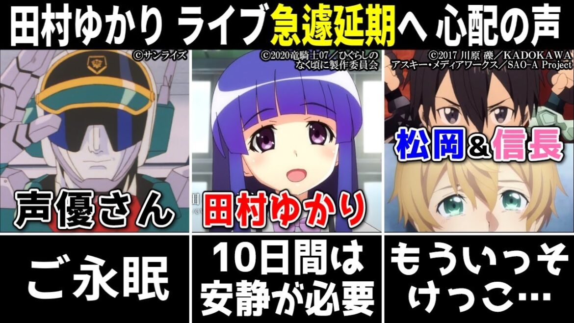 声優さん 永眠 /田村ゆかり 治療で10日間は安静 /松岡禎丞 島﨑信長と凄くイチャイチャする…/斉藤壮馬 ドッペルゲンガー事件【声優ニュース 2024.6 #2】
