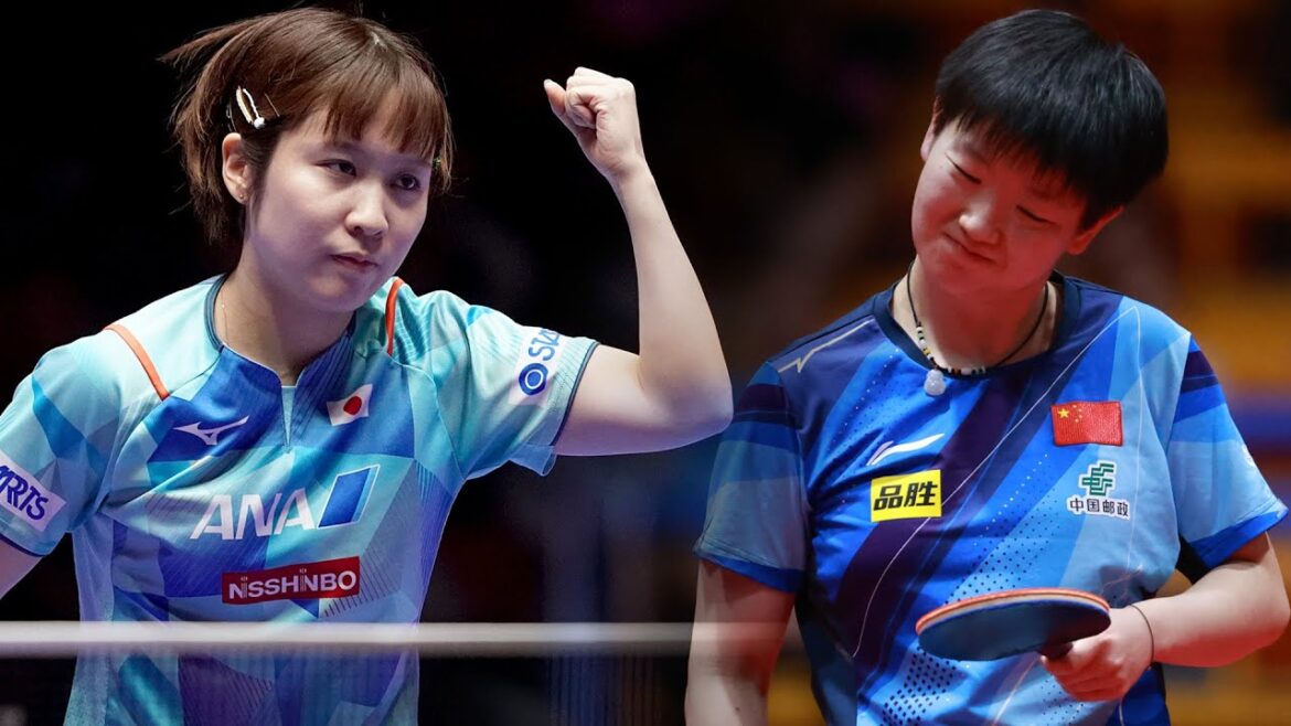 【プレイバック】大金星!平野美宇 世界1位の最強・孫穎莎を撃破し優勝|WTTコンテンダーザグレブ2023