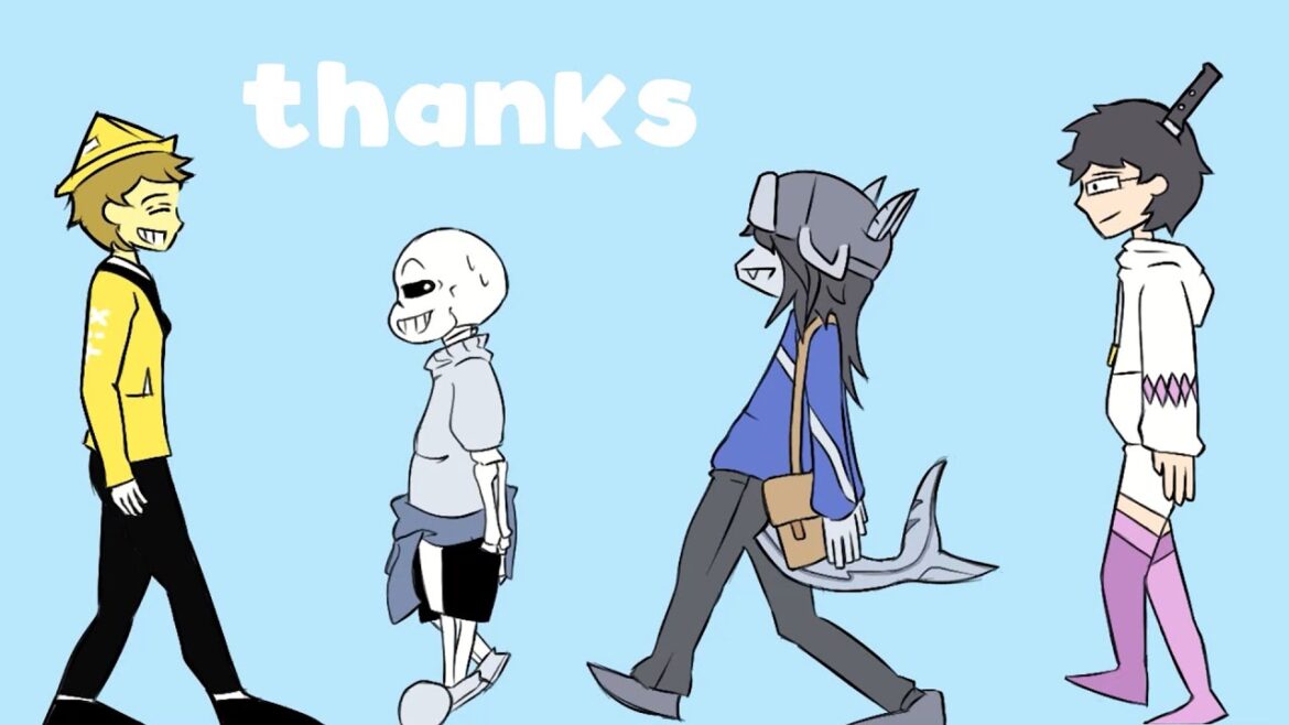 I animated my friends Roblox avatars『Ano Hi no Mama no Bokura』