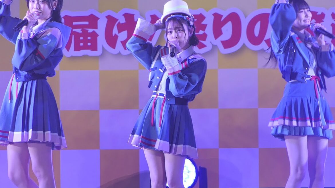 竹本くるみ 。江口心々華。推しカメラ HKT48「バケツを被れ!」in『第63回 博多どんたく港まつり』 お祭り本舞台 2024/05/03
