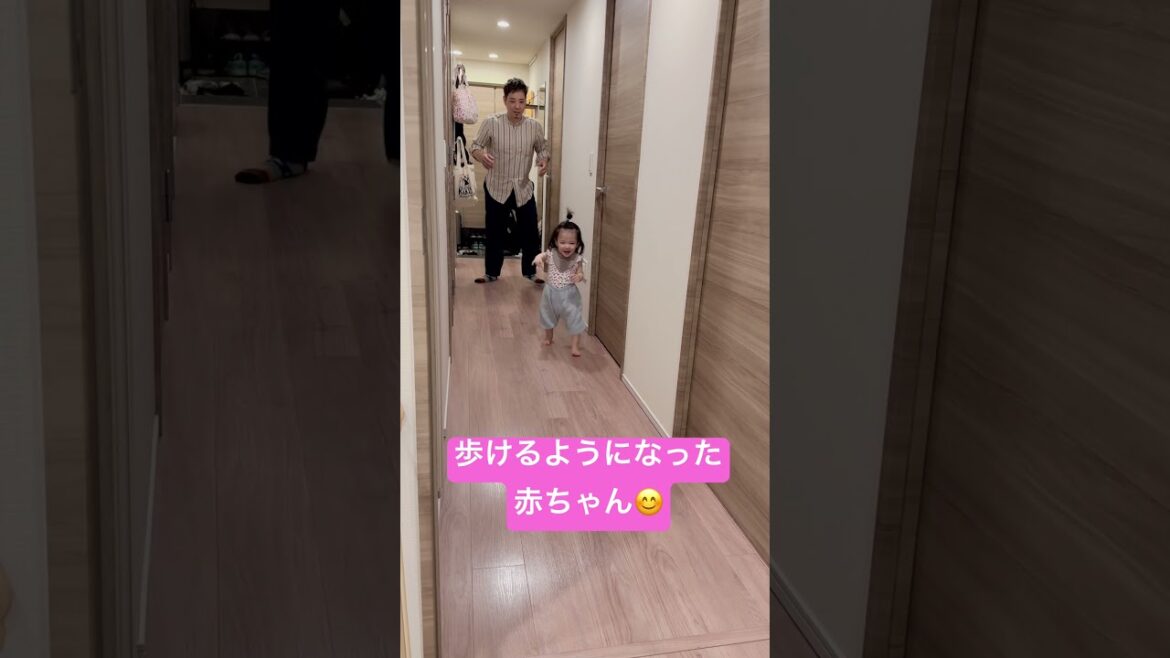 歩けるようになった赤ちゃん。と、、、😱