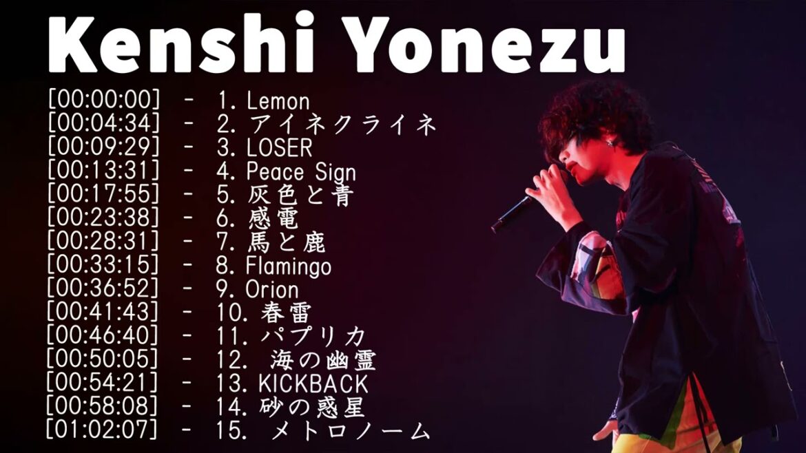 【広告なし】Kenshi Yonezu ミックスリスト 2023 – 米津玄師 歌 2023 – Kenshi Yonezu メドレー 2023
