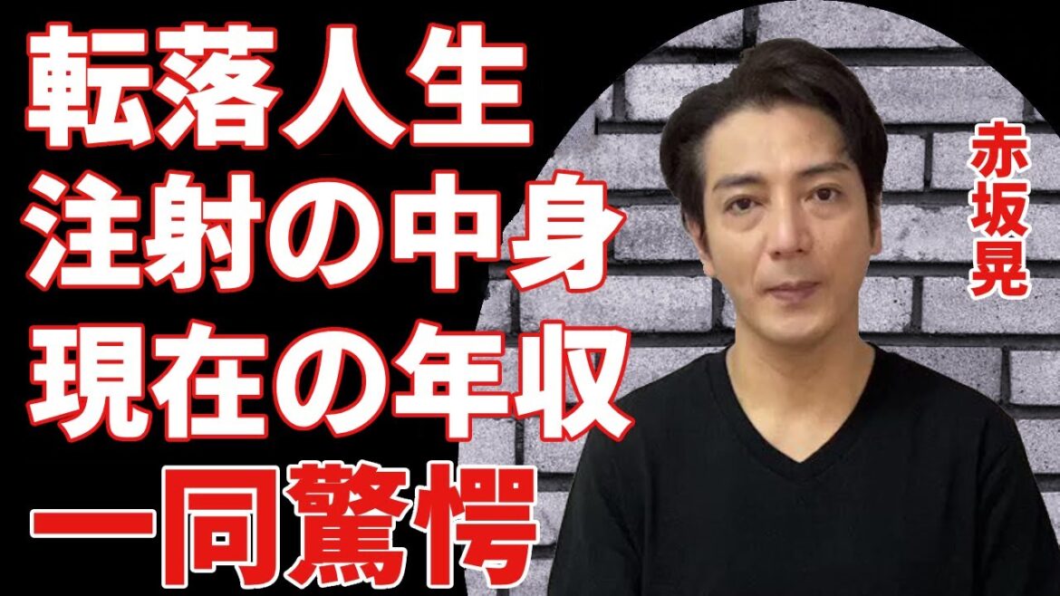赤坂晃の“転落人生”の原因…“ジャニー喜●川”から打たれた“注射”の中身に言葉を失う…「光GENJI」として活躍した元アイドルの現在の年収額に驚きを隠せない…