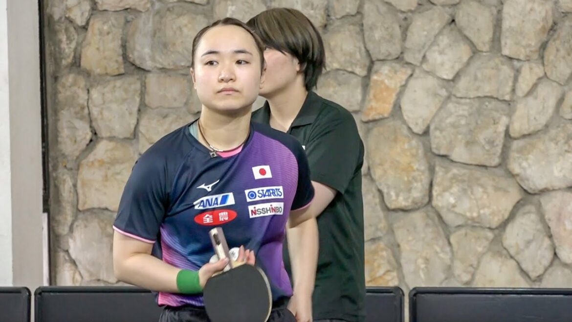 【会場練習】伊藤美誠 女子シングルスに出場!|WTTスターコンテンダーバンコク2024