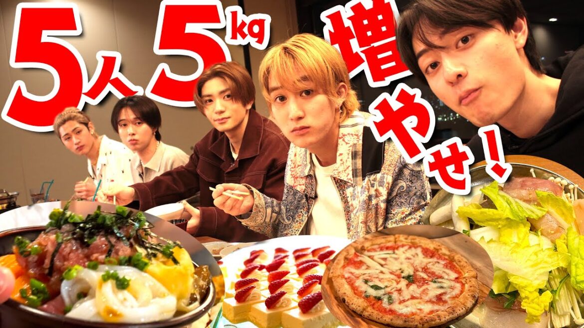 HiHi Jets【🍣豊洲でバイキング】5キロ食べまSHOW