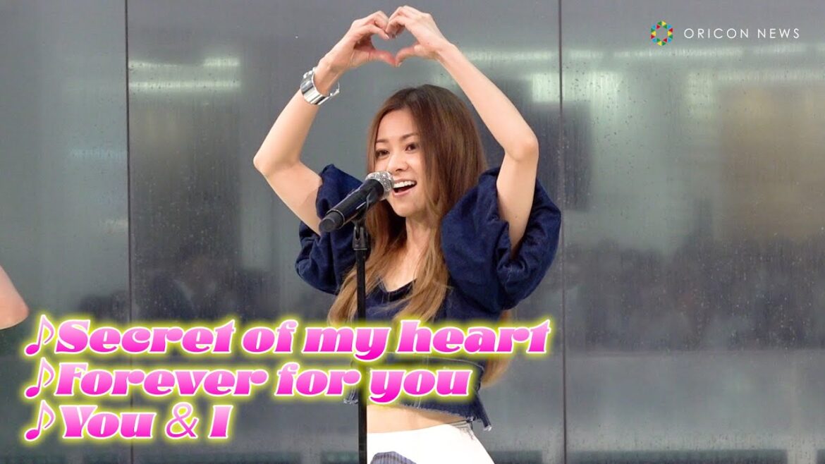 倉木麻衣、コナン主題歌「Secret of my heart」「You & I」含む3曲を約1000人の観客前に披露! 『サンシャイン水族館×倉木麻衣 25th ANNIVERSARY』OPセレモニー
