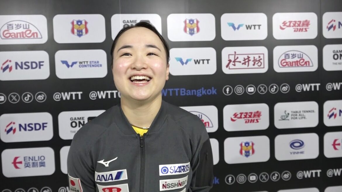 【インタビュー】伊藤美誠 およそ1年半ぶりのツアー優勝「久々に優勝することができてすごく嬉しい!もっともっと頑張っていきたい」|WTTスターコンテンダーバンコク2024 女子シングルス
