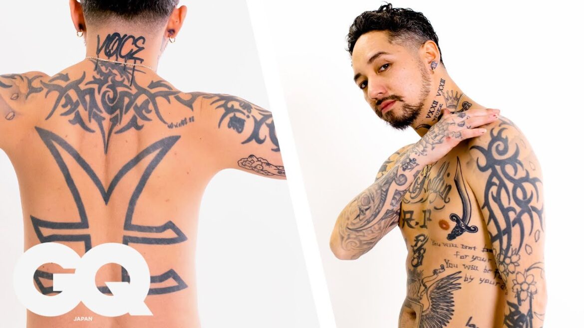 JESSE(RIZE/The BONEZ)が体に刻んだタトゥーを紹介 | Tattoo Tour | GQ JAPAN