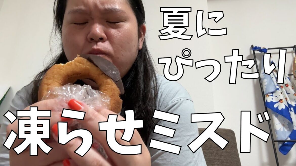 【ミスタードーナツ】夏だしミスドを凍らせるわよ!【おすすめディズニー土産】
