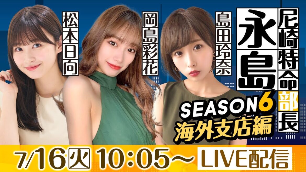 尼崎特命部長 永島 SEASON6 海外支店編 第35話 【ダイスポカップ争奪~インプールをぶち破れ!まくってちょ~うだい!!~/3日目】島田玲奈&岡島彩花&松本日向