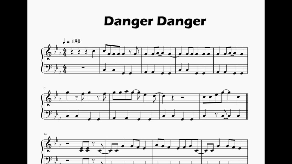 Danger Danger 『シャングリラ・フロンティア』OP / FZMZ feat. icy (ピアノ簡易版)