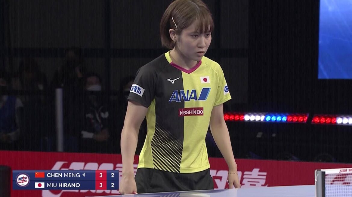 【パリ五輪代表選手 試合アーカイブ】覚醒した平野美宇 東京五輪金メダリストを追い詰める!|平野美宇 vs 陳夢|世界卓球2021ヒューストン 女子シングルス4回戦
