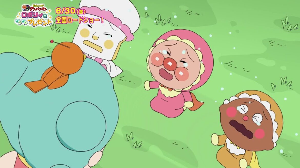赤ちゃんになったアンパンマンたちを桐谷美玲があやす、映画『それいけ!アンパンマン ロボリィとぽかぽかプレゼント』特別映像【2023年6月30日公開】