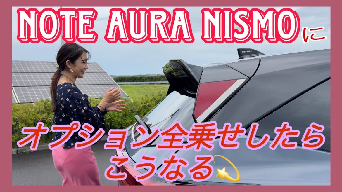 NOTE AURA NISMO(ノートオーラニスモ)/NISSAN NISMO 日産 ニスモ【オプション全部のせバージョン:内外装&使い勝手編】