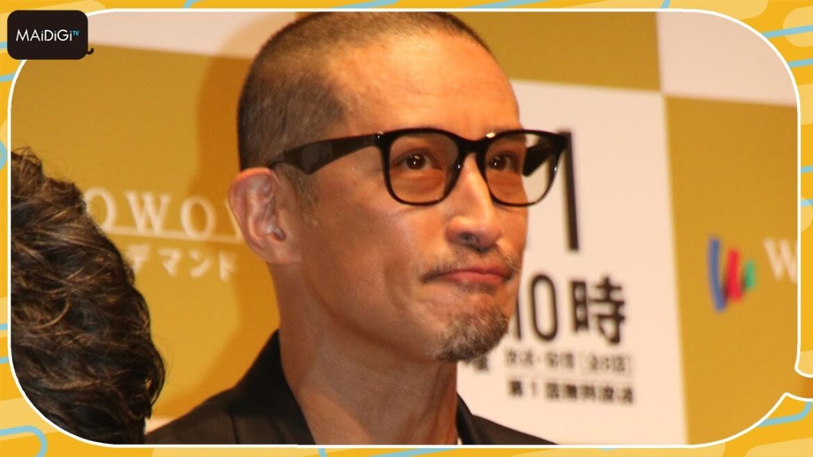 松岡昌宏の“坊主頭”披露に会場どよめく 「暑かったので」 「連続ドラマW 密告はうたう2 警視庁監察ファイル」完成披露試写会イベント