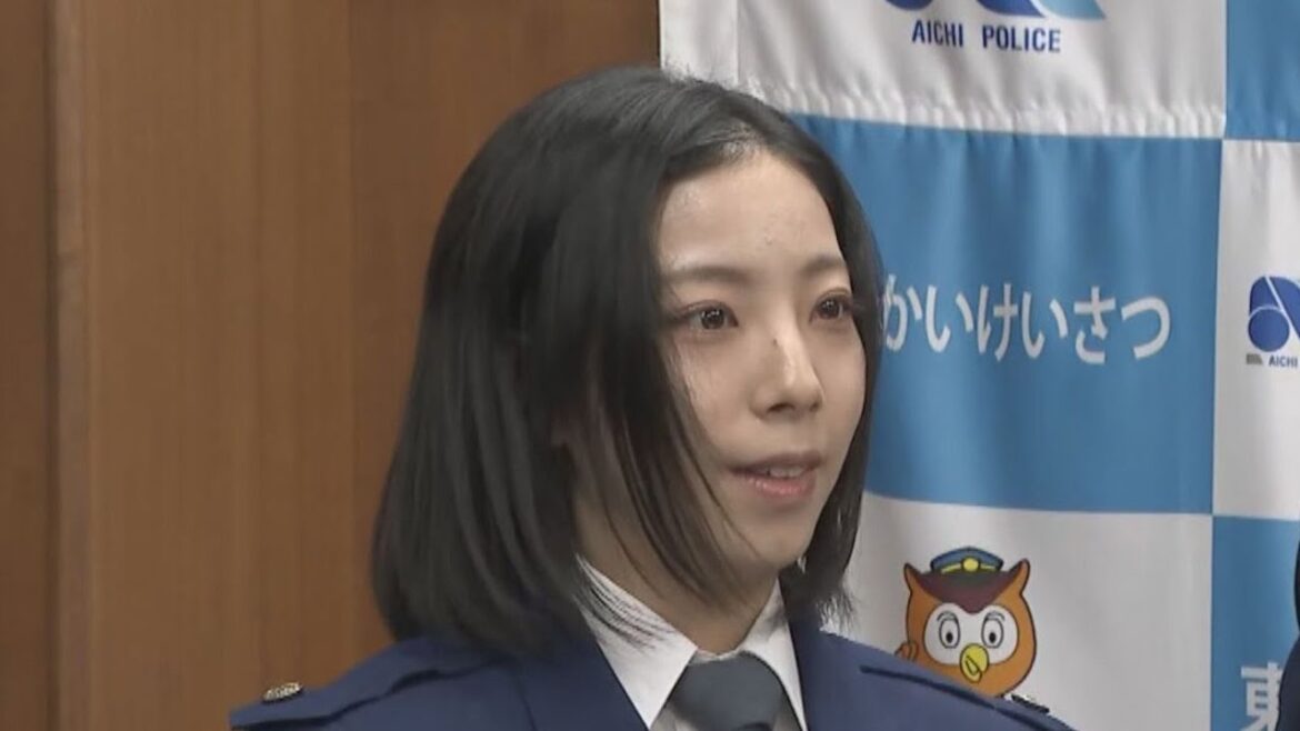 警察官姿の“りくりゅう”「違和感ないよ」「似合っていてかわいい」木原龍一選手の母校で一日署長 三浦璃来選手のサプライズ登場に歓声 愛知・東海市名和小学校