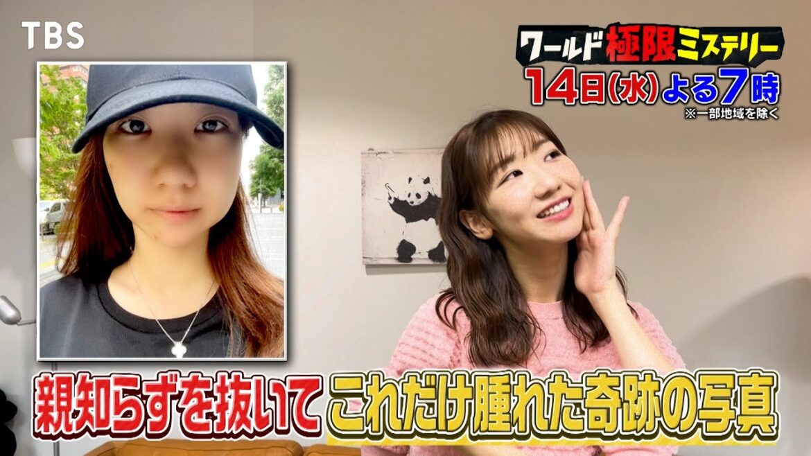 IKKO、柏木由紀、安斉星来、新井恵理那の奇跡の一枚を紹介!『ワールド極限ミステリー』8/14(水)【TBS】