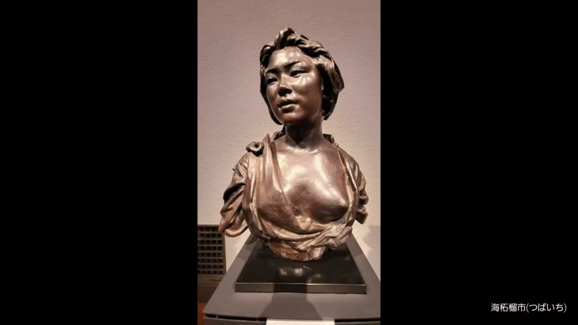 ヴィンチェンツォ・ラグーザの婦人像》 銅 個 高61.8明治4年(1881)東京国立博物館 蔵