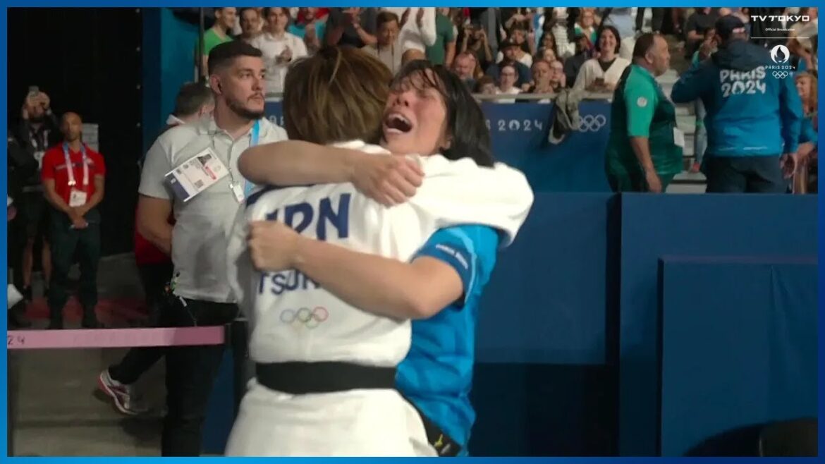 【柔道女子】角田夏実 金メダル第1号!今井コーチと涙の抱擁 遅咲きの柔道家がついに掴んだ頂の景色 |パリオリンピック 柔道女子48キロ級決勝