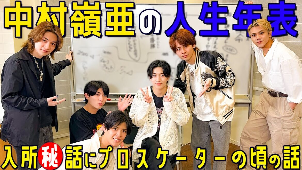 7 MEN 侍【中村嶺亜の年表企画】衝撃の入所㊙️話が明らかに!